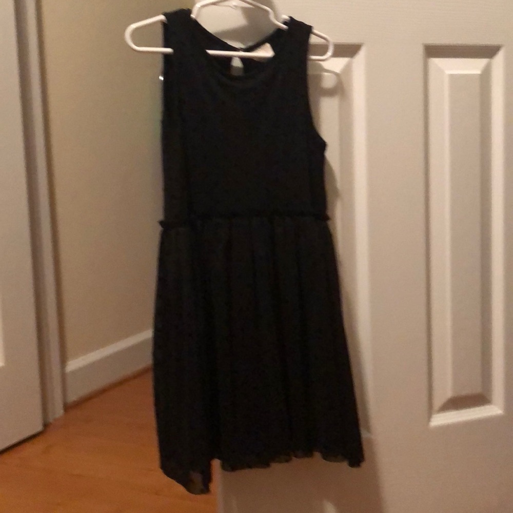 Black formal dress